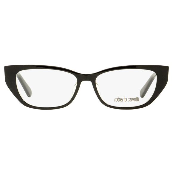 Roberto Cavalli Cateye Eyeglasses RC5108 005 Black/Gold 52mm 5108 - Picture 2 of 2